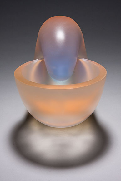 Nautilus - peach opalescent